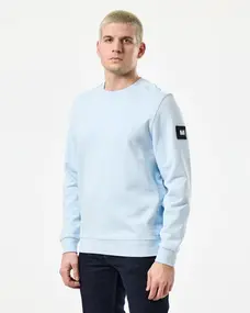 Weekend Offender - Sweater lange mouw - Lichtblauw - F-Bomb
