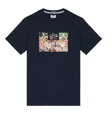 Weekend Offender - T-shirt korte mouw - Marineblauw - Caps T-shirt