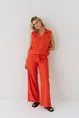 Zizo Maicazz - Blouse korte mouw - Koraal - JOLENE SLV - Blouse