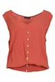 Zizo/Maicazz - Blouse korte mouw - Rood - NELVANIE - Blouse - Su25.20.008