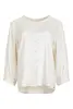 Zizo & Maicazz - Blouse lange mouw - Ecru - Jioli - blouse - Su25.20.312