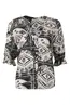 Zizo Maicazz - Blouse lange mouw - Ecru - Mangos Blouse
