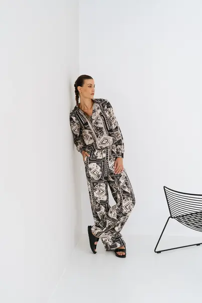 Zizo Maicazz - Blouse lange mouw - Ecru - Mizzy Blouse