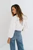 Zizo Maicazz - Blouse lange mouw - Ecru - NIRZA - Blouse