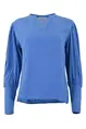 Zizo Maicazz - Blouse lange mouw - Lichtblauw - Marleen Blouse