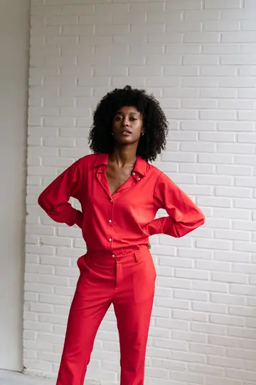 Zizo Maicazz - Blouse lange mouw - Rood - Mirza Blouse