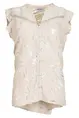 Zizo & Maicazz - Blouse mouwloos - Beige - Nardie b - top - Su25.60.021