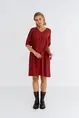 Zizo/Maicazz - Jurk - Rood - NAIRO - Jurk - Su25.40.324
