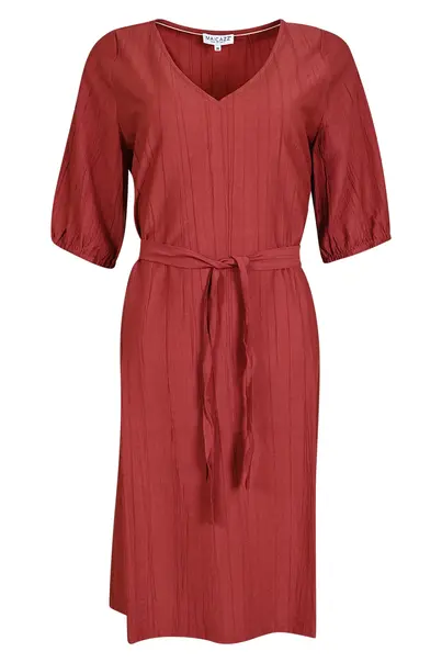 Zizo/Maicazz - Jurk - Rood - NAIRO - Jurk - Su25.40.324