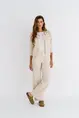 Zizo/Maicazz - Katoenen broek - Ecru - Jayla - Su25.Jay.312