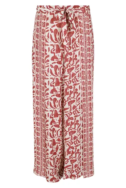 Zizo/Maicazz - Katoenen broek - Rood - NEVRA - Broek - Sp25.70.206