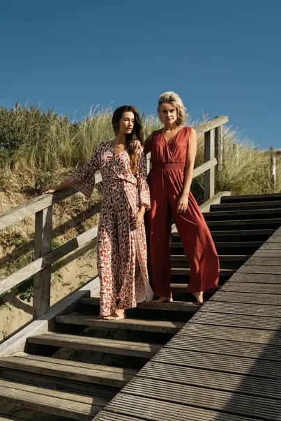 Zizo/Maicazz - Katoenen broek - Rood - NEVRA - Broek - Sp25.70.206