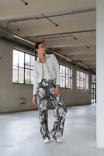 Zizo Maicazz - Katoenen broek - Zwart - DOORE Broek
