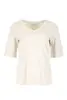 Zizo Maicazz - T-shirt korte mouw - Ecru - Misa Shirt