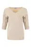 Zizo Maicazz - T-shirt lange mouw - Beige - Megan - Trui