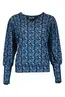 Zizo Maicazz - T-shirt lange mouw - Dierenprint - Mirte Top