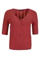 Zizo/Maicazz - T-shirt lange mouw - Rood - NALINE - Top - Su25.65.405