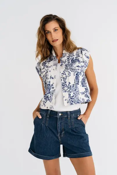 Zizo Maicazz - Tanktop - Blauw - NIDDA - Vest