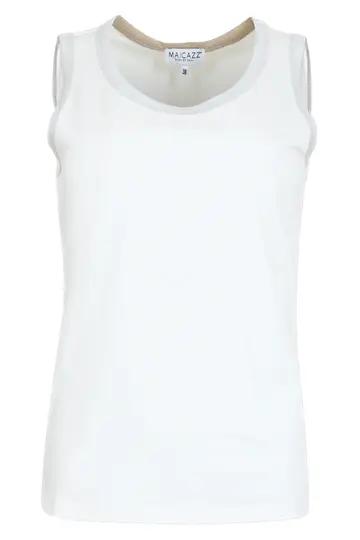 Zizo Maicazz - Tanktop - Ecru - BALLET - Top