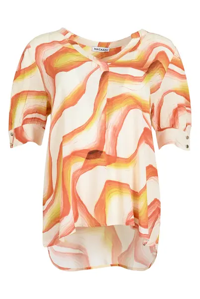 Zizo/Maicazz - Trendy T-shirt korte mouw - Assorti - NABY - Blouse - Su25.20.009