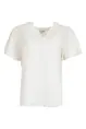 Zizo & Maicazz - Trendy T-shirt korte mouw - Ecru - Josina - top - Su25.60.337