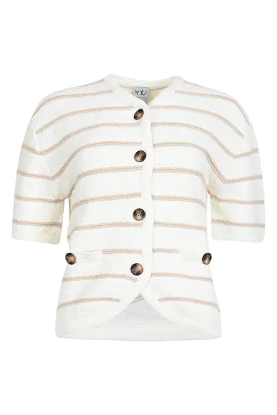 Zizo Maicazz - Vest - Ecru - NILLA - Vest