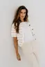 Zizo Maicazz - Vest - Ecru - NILLA - Vest